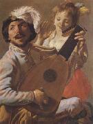 Hendrick Terbrugghen The Duo (mk08) china oil painting artist